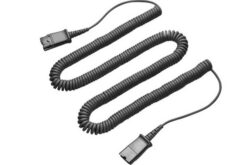 DACOMEX Rallonge cordon casque téléphonique Poly Encore Pro - 3m