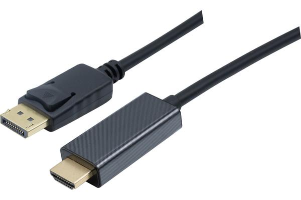 DP 1.1 vers HDMI noir - 3m