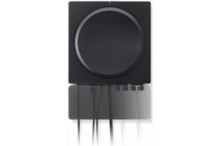 FLEXSON- Support mural ou à plat pour 1 AMP -Noir