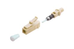 Fiche LC simplex 50/125 m beige