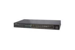 GS-5220-16S8CR - Switch manag. L2+, 24 SFP dont 8 combo, 4 SFP+ 10Gbase-X