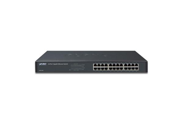 GSW-2401 - Switch Plug & Play Gigabit Ethernet 24 ports, rackable 19"