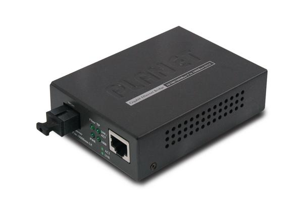 GT-806 Bi-Di - Conv. média Gigabit 10/100/1000 Mbps RJ45, 1550 nm, 15 km
