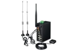 ICG-2510WG-LTE-EU - Routeur indus. Cellulaire 4G/LTE, 4 1000Base-TX, Rail-DIN