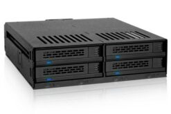 ICY DOCK Backplane MB324SP-B 4 disques SATA/SAS 2"5