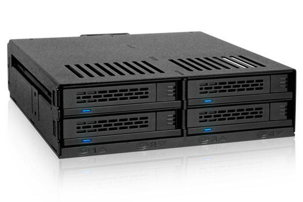 ICY DOCK Backplane MB324SP-B 4 disques SATA/SAS 2"5