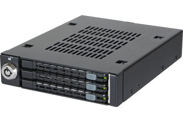 ICY DOCK Rack amovible MB993SK-B 3 disques SATA 2.5"