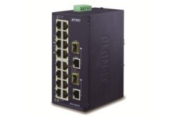 IFGS-1822TF - Switch indus. IP30 P&P 16 FE, temp. étendue
