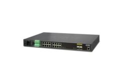 IGS-5225-16T4S - Switch indus. IP30 manag. L2+ 16 Gigabit & 4 SFP, rack 19"