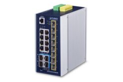 IGS-6325-8T8S4X - Switch indus. IP30 manag. L3, 8 ports Gigabit, 8 SFP, 4 SFP+