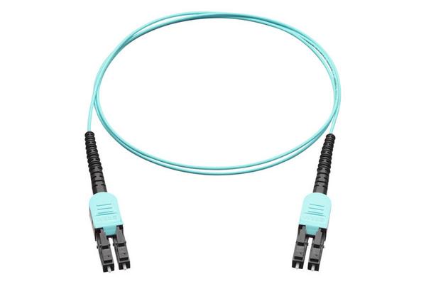 Jarretière opt. MM 50/125 OM3 uniboot réversible LCUPC/LCUPC, 2 m, LCQR, PC