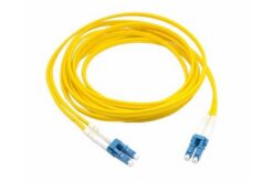 Jarretière optique monomode 9/125 OS2 LCPC/LCPC duplex zip, std, jaune, 2 m