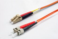 Jarretière zip 2,0mm OM2 50/125 LCPC/STPC LSZH orange 2m