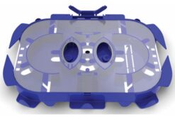 Kit éco cassette d épissures sans protection d épissure, 168x124, bleu