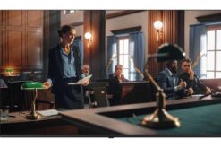 LG Téléviseur professionnel 55" 55UM662H4 4K UHD sans pieds