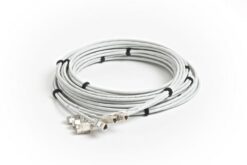 Liaison Cat6A S/FTP embases vers embases, 3x4 paires, 10 m