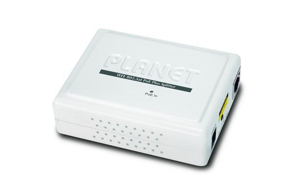 POE-161S - Splitter PoE+ 30 W 802.3at 1000Base-TX, tension en sortie 5 V/12 V