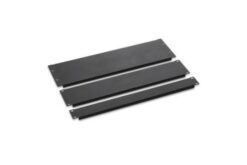 Panneau obturateur plein, 2U, noir