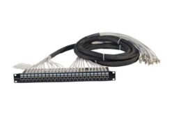 Panneaux miroir Ekivalan Cat6 S/FTP 24 ports mâle/femelle, 5 m