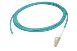 Pigtail LC multimode 50/125 OM4 900 µm, 2 m, aqua