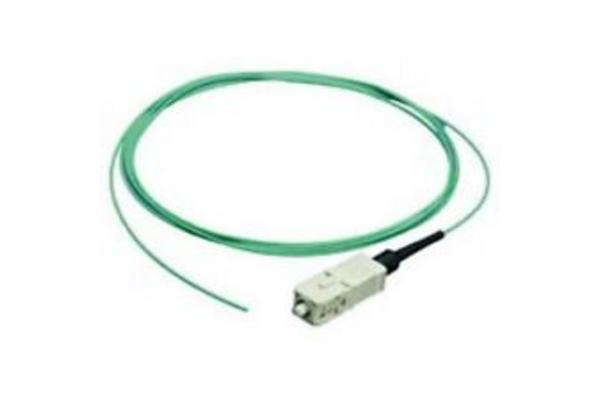 Pigtail SC multimode 50/125 OM3 900 µm, 2 m, aqua