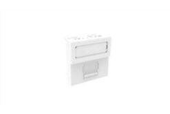 Plastron Systimax simple 45x45, blanc