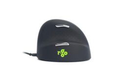 R-GO TOOL Souris ergonomique HE Break, droiter, filaire, M noire