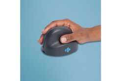 R-GO TOOLS Souris ergonomique HE Basic, droiter, Bluetooth, M grise