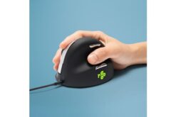 R-GO TOOLS Souris ergonomique HE Break, droiter, filaire, L noire