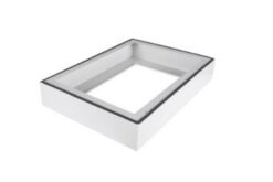 Réhausseur 10 cm gris pour coffret IP55 600x450