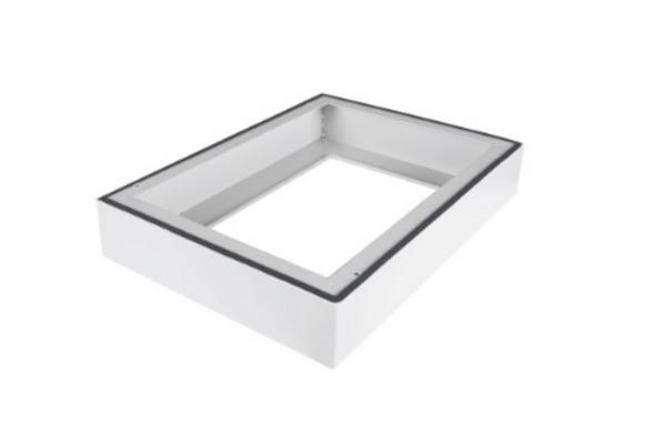 Réhausseur 10 cm gris pour coffret IP55 600x450