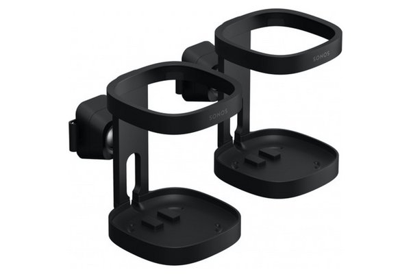 SONOS- Support mural Wallmount One et One SL Noir - Paire