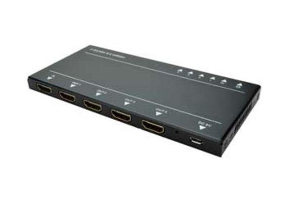 SPLITTER 1X4 HDMI , 4K@4:4:4 , HDMI 2.0 , HDCP 2.2 , 18 GBPS