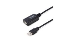 TESCA Cordon USB 2.0 type A male (PC) / type A femelle (device) de 5m amplifié