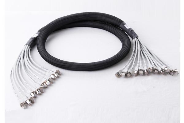 Toron 24 RJ45 mâle/mâle F/UTP Cat5e, 5 m, gris
