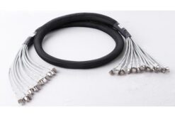 Toron 24 RJ45 mâle/mâle S/FTP Cat6A, 3 m, noir