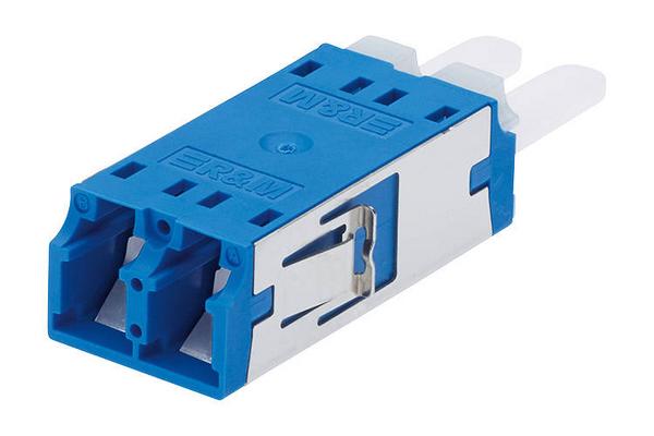Traversée LCD sécurité céramique sans oreille monomode bleu