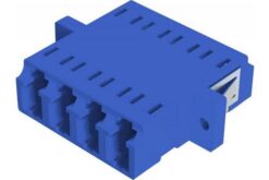 Traversée optique monomode LC quad, bleu