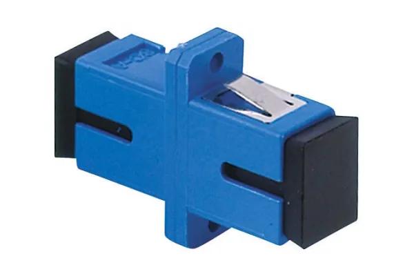 Traversée optique monomode SC simplex, fixation par clips et/ou vis