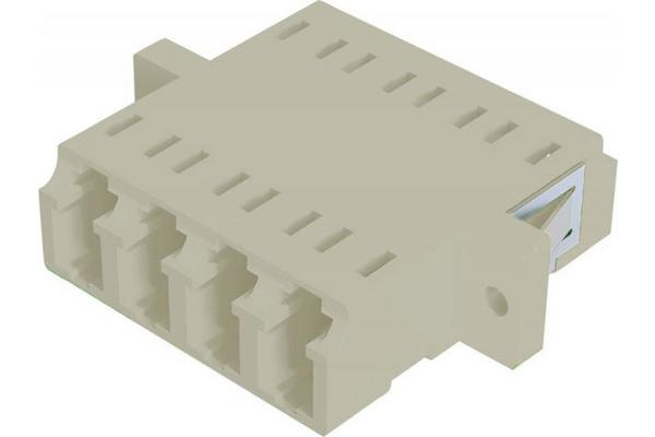 Traversée optique multimode LC quad, beige