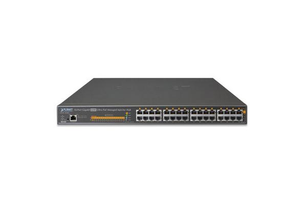 UPOE-1600G - Inject./hub manag. Ultra PoE 60 W, 16 ports 1000Base-TX, rack 19"