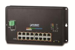 WGS-4215-16P2S - Switch indus. IP30 L2, 16 ports PoE+ Gigabit, 2 SFP