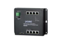 WGS-4215-8T2S - Switch indus. IP30 manag. L2, 8 Gigabit & 2 SFP, montage sur mur