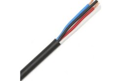HP rond 4 x 4mm² gaine noire