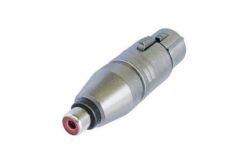 NEUTRIK ADAPTATEUR XLR FEMELLE / RCA FEMELLE FORMAT CONNECTEUR