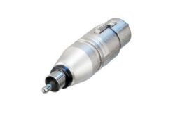 NEUTRIK Adaptateur XLR femelle - RCA mâle