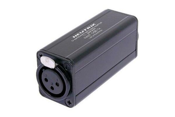NEUTRIK Adaptateur symétriseur XLR femelle - RCA mâle