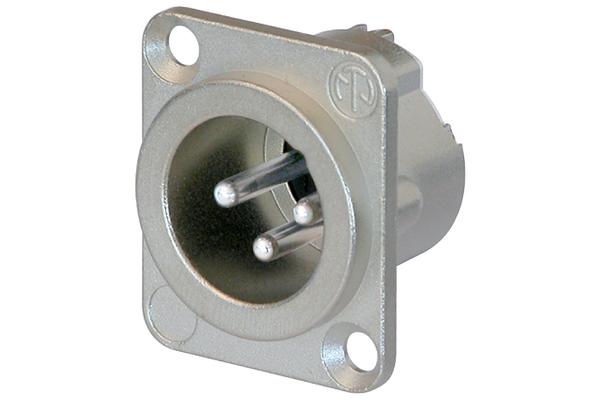 NEUTRIK Embase XLR 3 pôles mâle série DLX