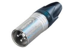 NEUTRIK Fiche XLR 3 pôles mâle série XX
