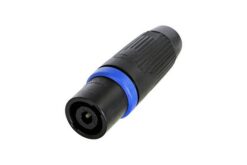 NEUTRIK Fiche speakON mâle noire étanche